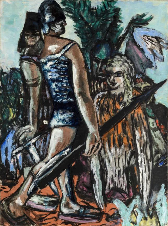 Guerriero e donna - uccello, 1939, Deutsche Bank AG, Frankfurt am Main